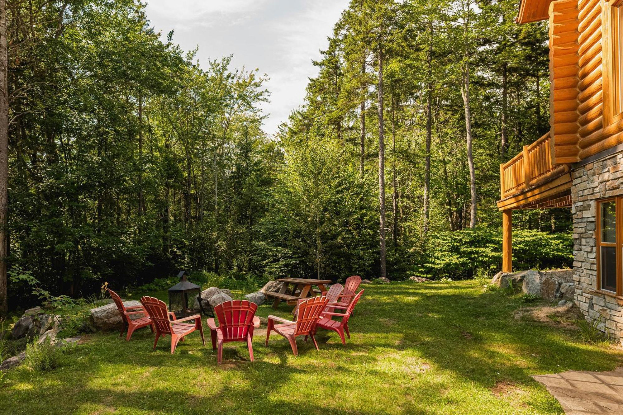 Fiddler Lake Resort Chalet 76 Deer Mille-Isles Exterior photo
