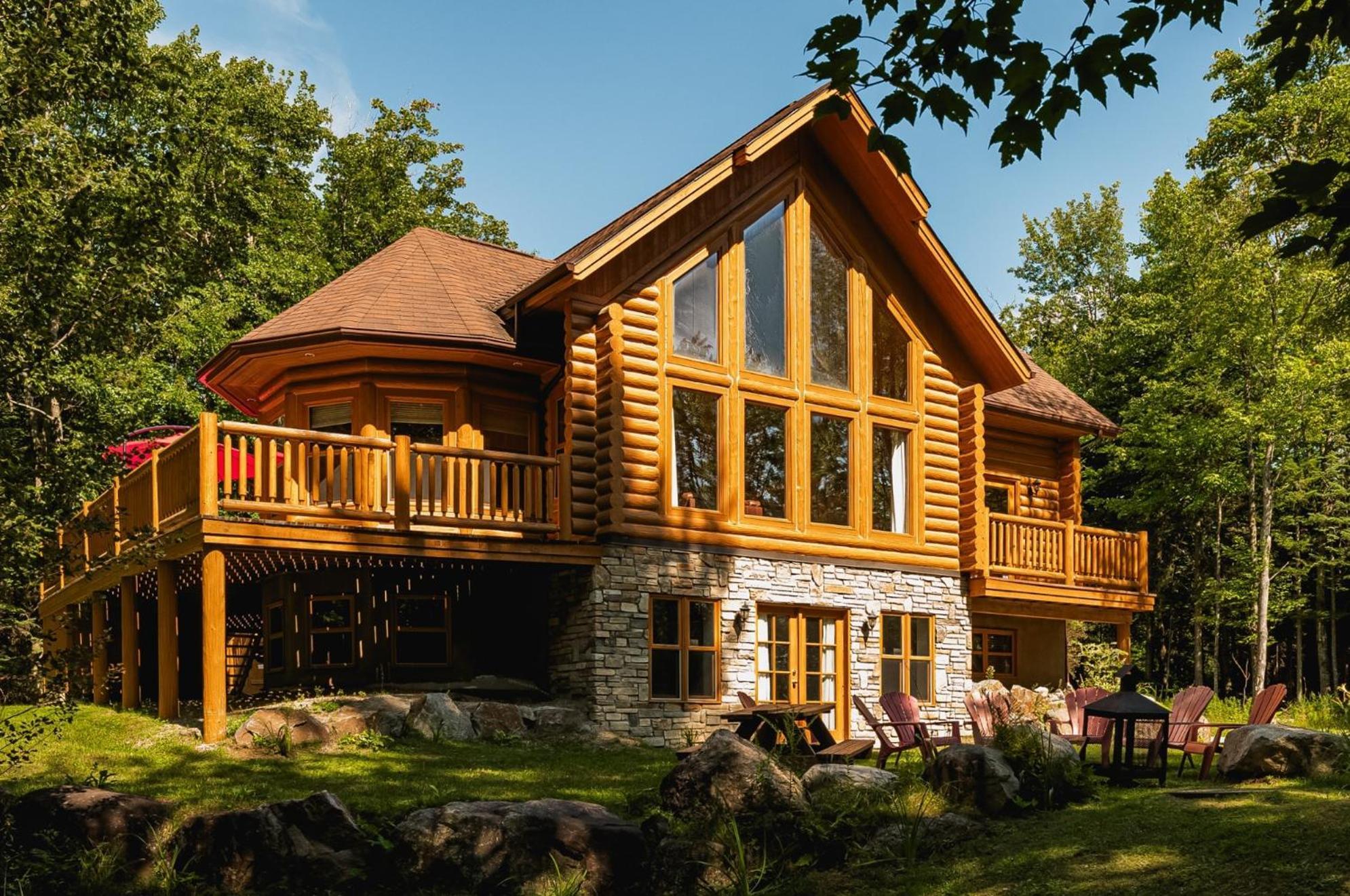 Fiddler Lake Resort Chalet 76 Deer Mille-Isles Exterior photo